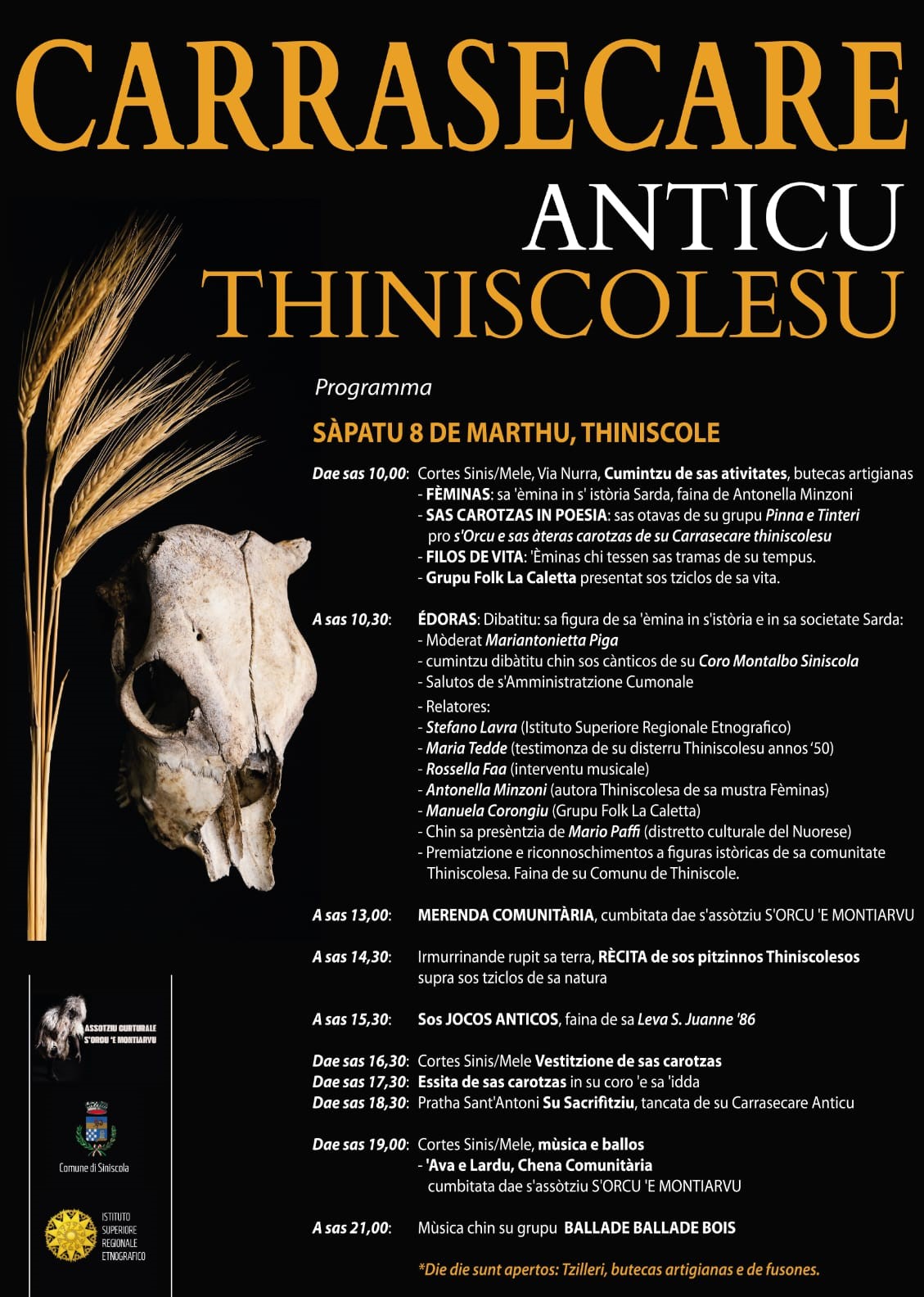 programma carrasecare 2025